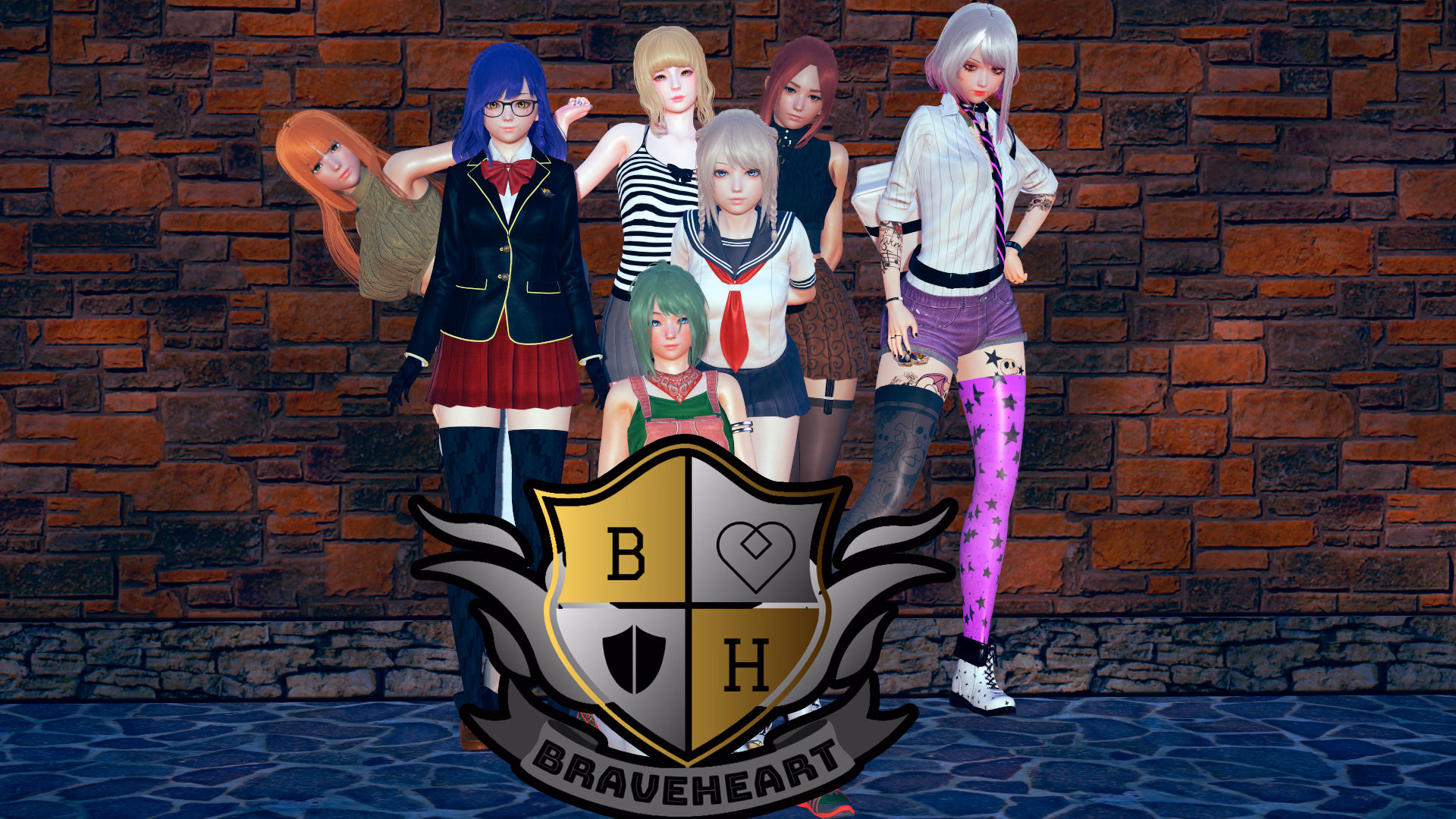 勇敢的心学院：校园猎艳（Braveheart Academy）v2.1 精翻汉化